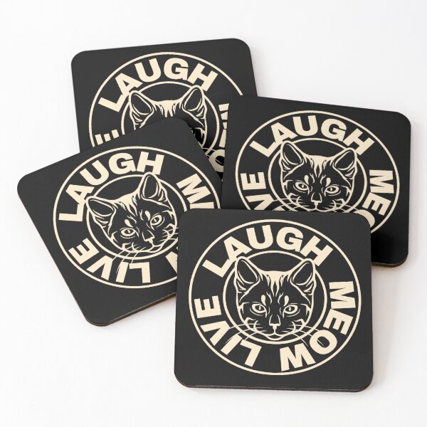 Item preview, Live Laugh Meow designed and sold by Catspeople.