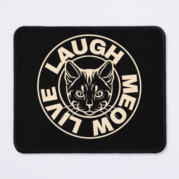 Item preview, Live Laugh Meow designed and sold by Catspeople.