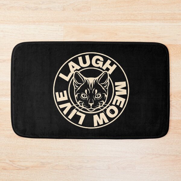 Item preview, Live Laugh Meow designed and sold by Catspeople.