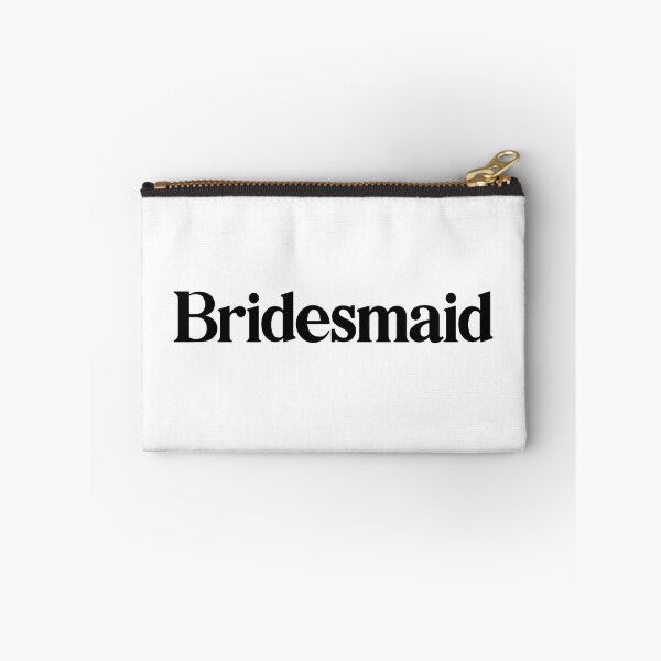 Item preview, Bridesmaid - Typography Text Design designed and sold by heyluckyseven.