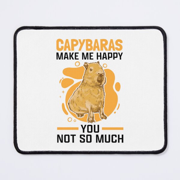 Item preview, Capybaras make capybaras happy designed and sold by madgrfx.