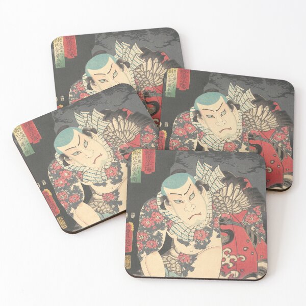 Item preview, The Actor Nakamura Fukusuke I as Asahina Tōbei designed and sold by leafsquare.