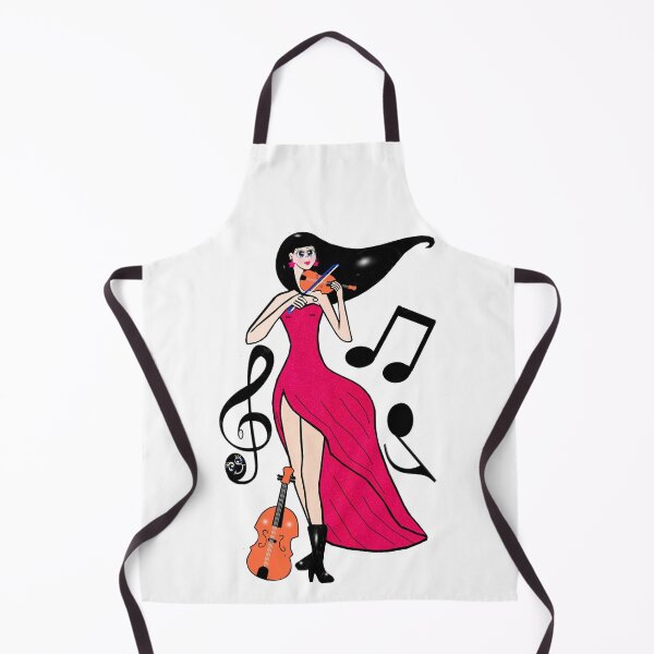 Item preview, Woman playing violin  designed and sold by Shirley cute art .