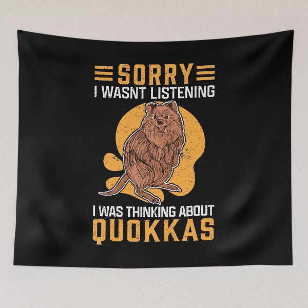 Item preview, Thought of Quokka Australian marsupial designed and sold by madgrfx.