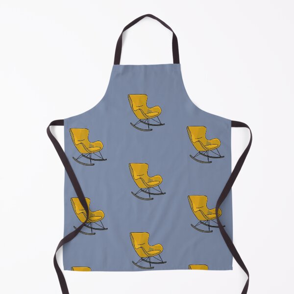 Item preview, Rocking chair (yellow, patterns) designed and sold by MentaLee.