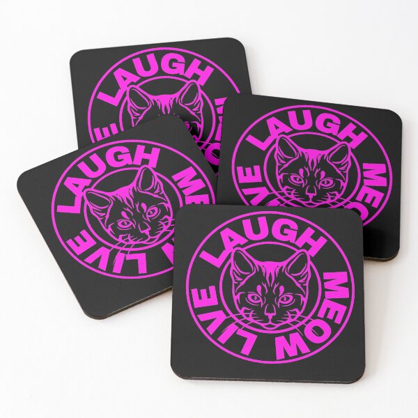 Item preview, Live Laugh Meow designed and sold by Catspeople.