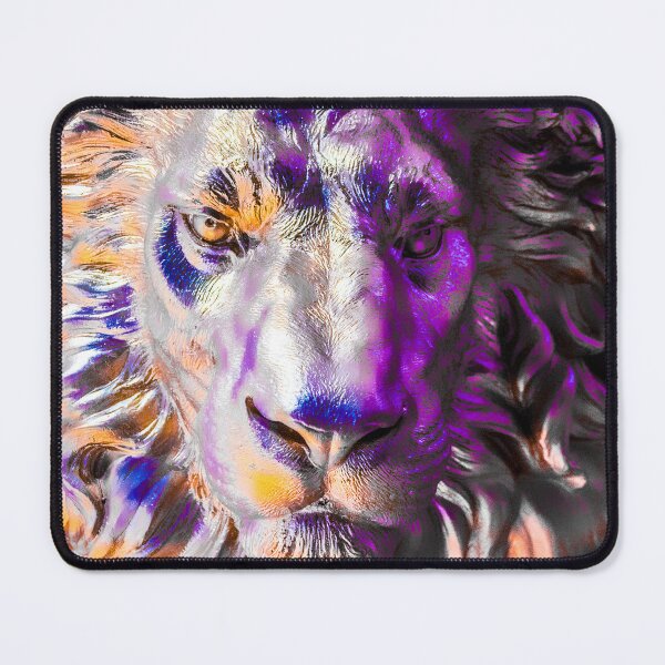 Item preview, Golden Majestic Lion's Head designed and sold by essentialimage.