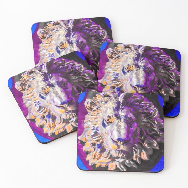 Item preview, Golden Majestic Lion's Head designed and sold by essentialimage.
