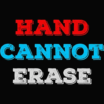 Artwork thumbnail, Hand Cannot Erase by RhmasticLove