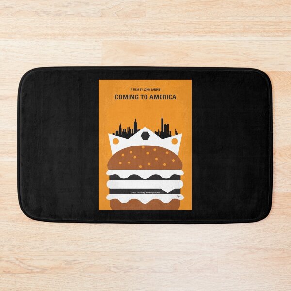 Item preview, No402- Coming to America minimal movie poster Poster designed and sold by sanbrandgre.