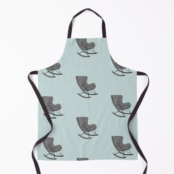 Item preview, Rocking chair (grey, patterns) designed and sold by MentaLee.
