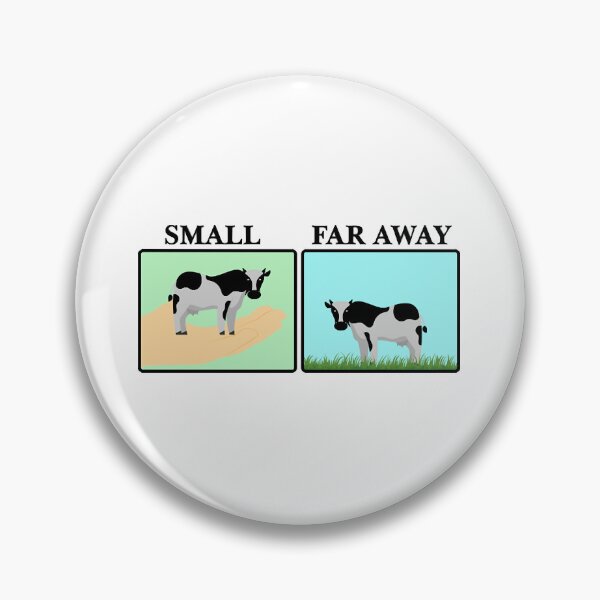 Item preview, Small and Far Away Cows  designed and sold by CharlotteDennys.