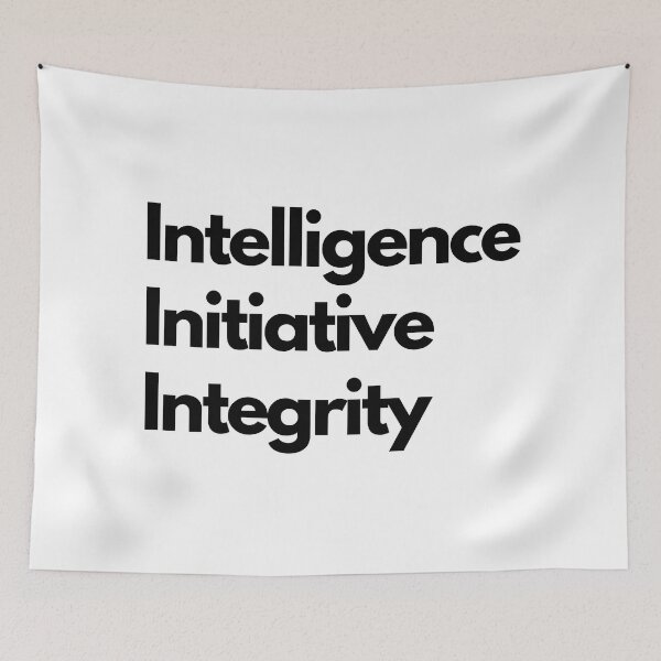 Item preview, Intelligency Initative Integrity designed and sold by stickercircle.
