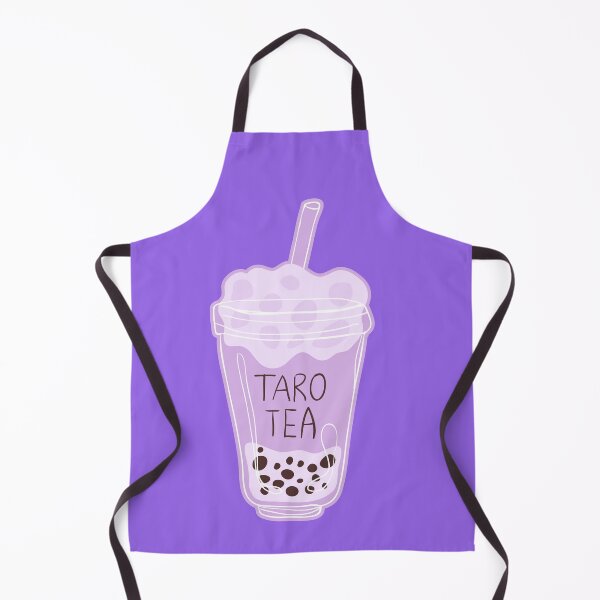Item preview, bubble tea Taro tea illustration sticker designed and sold by zahirshop.