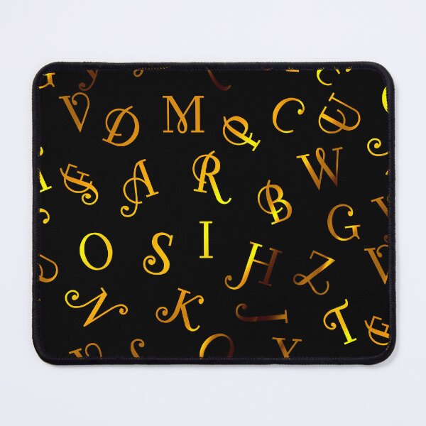 Item preview, Golden alphabets designed and sold by DigitalArtTrend.