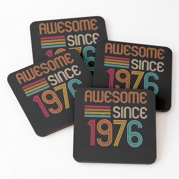 Item preview, Awesome Since 1976 Retro T-Shirt, Birthday 1976,Birthday gift idea for Mom ,Dad & Siblings, Cool gift idea for your familly designed and sold by Tidasse ⭐⭐⭐⭐⭐.
