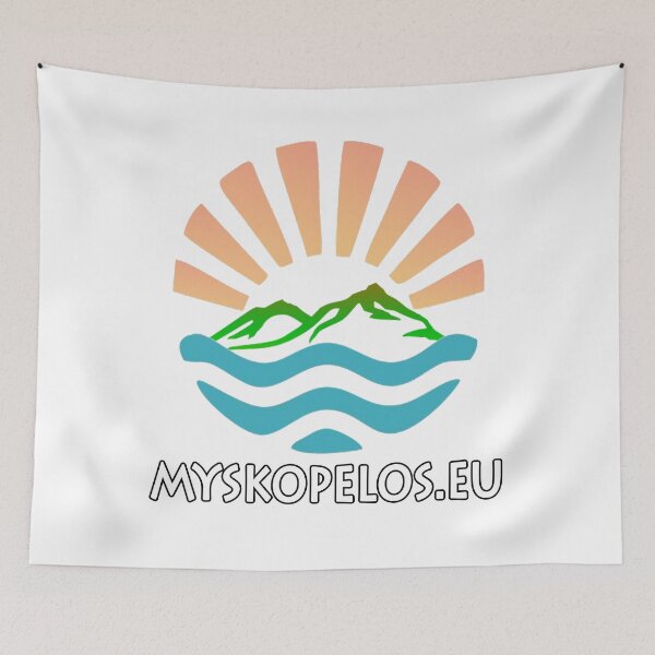 Item preview, MySkopelos.EU Logo: Show your support for Skopelos Island designed and sold by SMP-Shop.