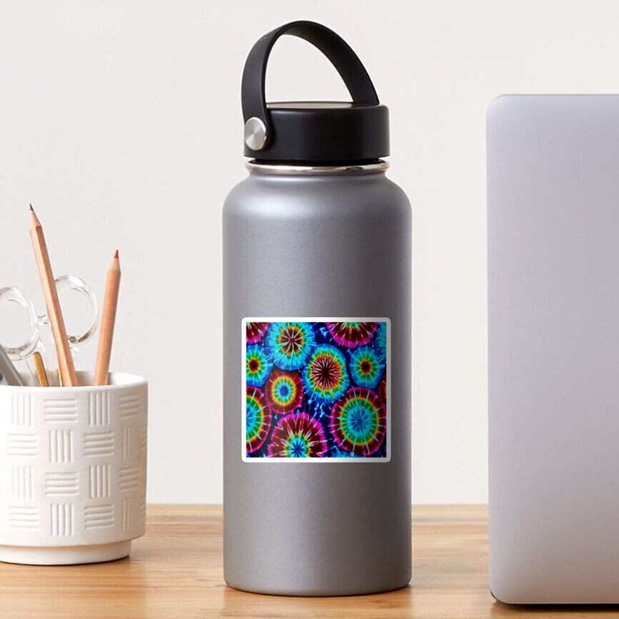 Tie Dye Sticker