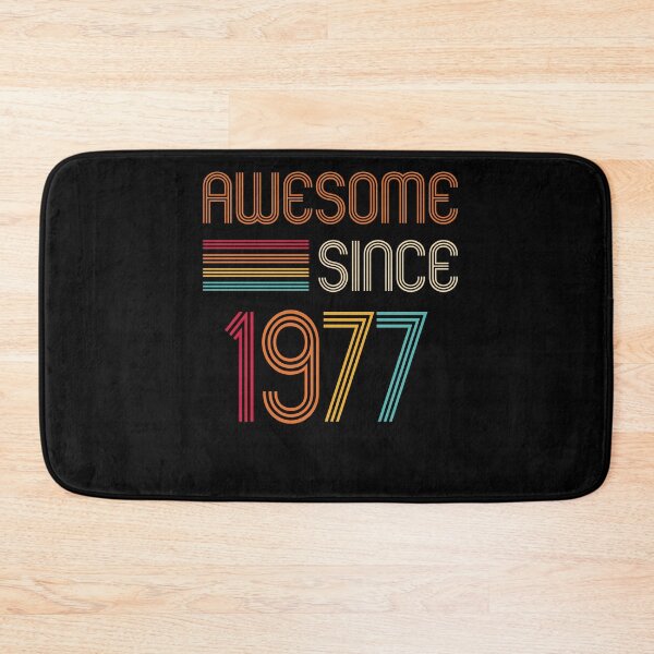 Item preview, Awesome Since 1977 Retro T-Shirt, Birthday 1977,Birthday gift idea for Mom ,Dad & Siblings, Cool gift idea for your familly designed and sold by Tidasse ⭐⭐⭐⭐⭐.