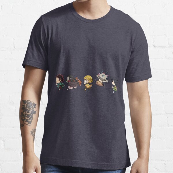 Demon Slayer - Running Chibi Essential T-Shirt