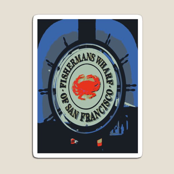 Fisherman's Wharf Magnet