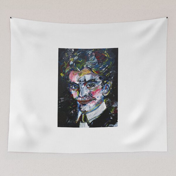 Item preview, FEDERICO GARCIA LORCA acrylic portrait designed and sold by lautir.