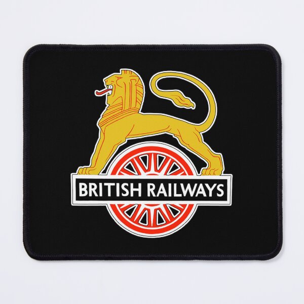 Item preview, BRITISH RAILWAYS. BR. SIGN. First logo. British Railways. Cycling Lion. Classic . designed and sold by benjamincle.