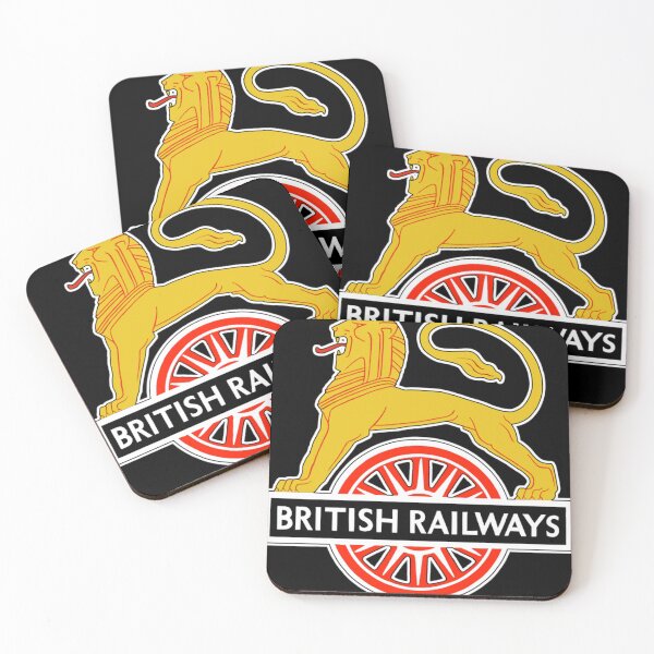 Item preview, BRITISH RAILWAYS. BR. SIGN. First logo. British Railways. Cycling Lion. Classic . designed and sold by benjamincle.