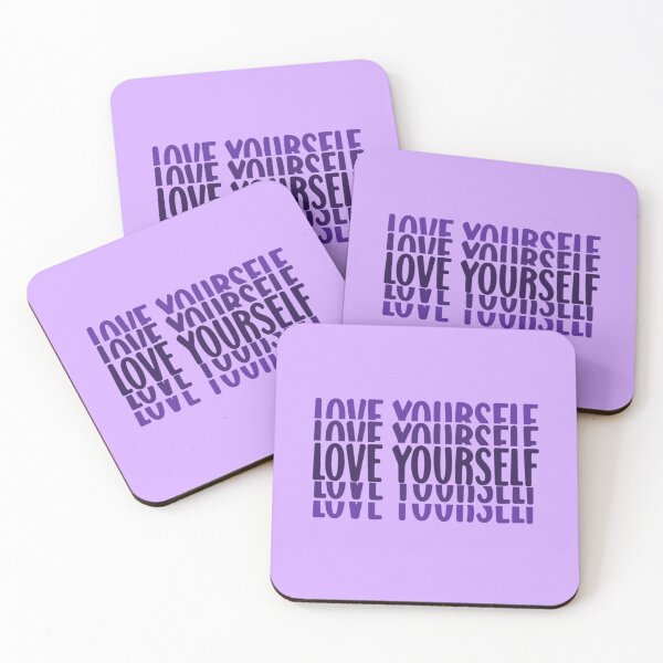 Item preview, LOVE YOURSELF - PURPLE designed and sold by Kimirina.