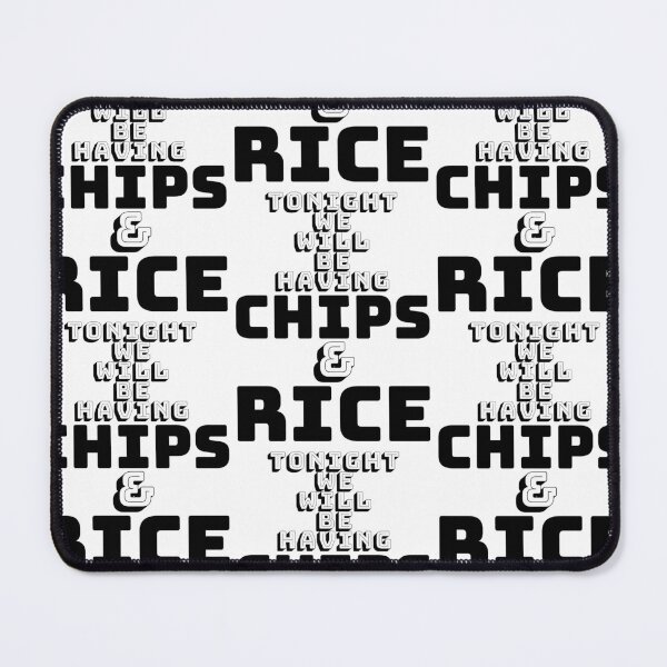 Item preview, Tonight We Will Be Having Chips And Rice Modern designed and sold by 133DandC.