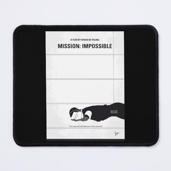Item preview, No583- Mission Impossible minimal movie poster Poster designed and sold by sanbrandgre.
