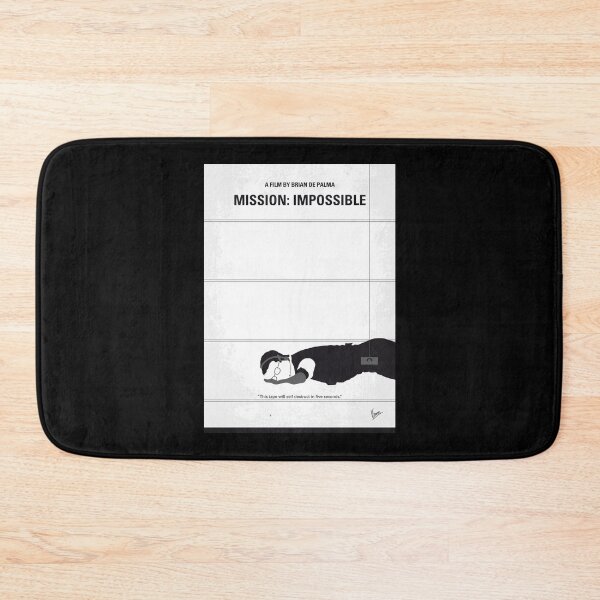 Item preview, No583- Mission Impossible minimal movie poster Poster designed and sold by sanbrandgre.