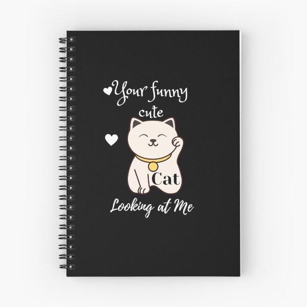 Item preview, Your funny cute cat is looking at me  designed and sold by Havilaharts.