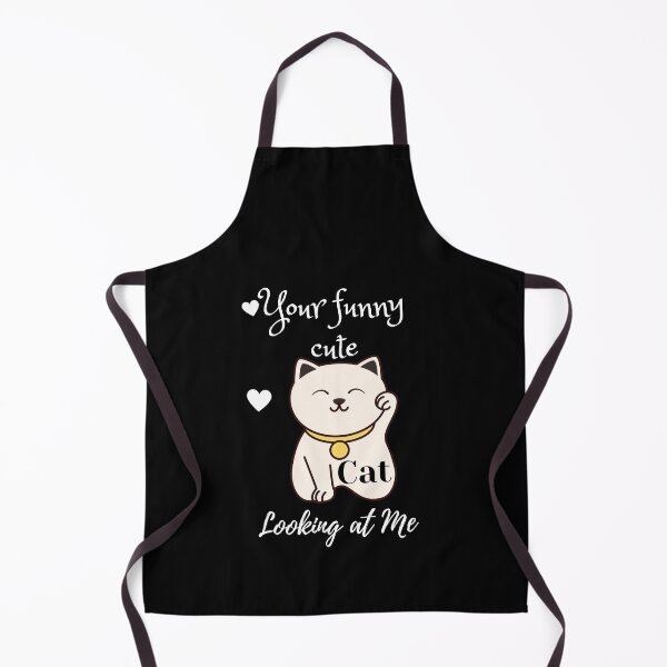 Item preview, Your funny cute cat is looking at me designed and sold by Havilaharts.