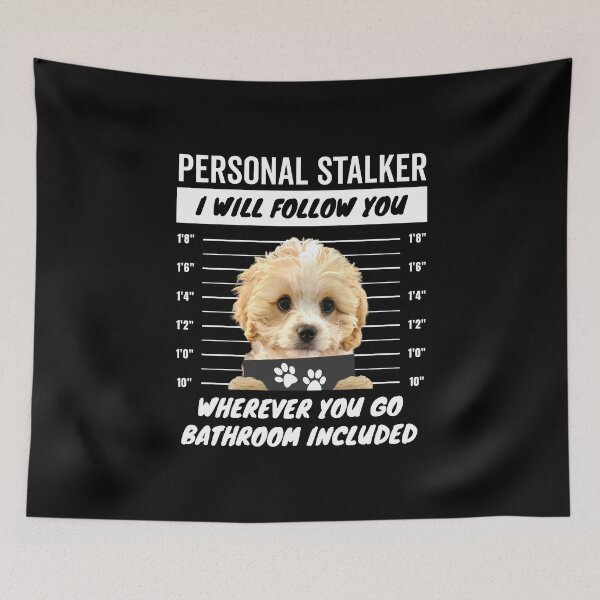 Item preview, Personal Stalker Dog – Cavoodle designed and sold by More Cute Dogs.
