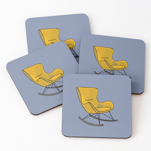 Item preview, Rocking chair (yellow) designed and sold by MentaLee.
