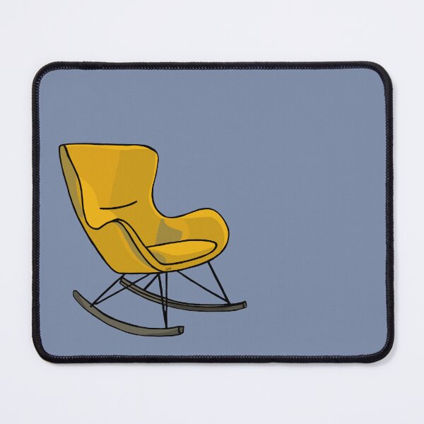Item preview, Rocking chair (yellow) designed and sold by MentaLee.