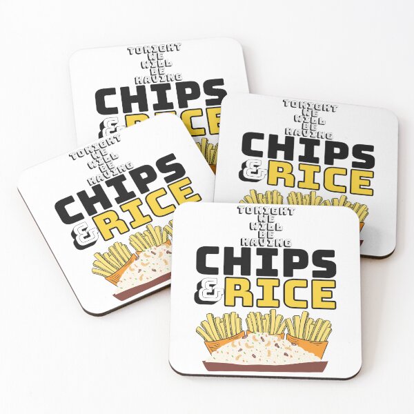 Item preview, Tonight We Will Be Having Chips And Rice v3 designed and sold by 133DandC.