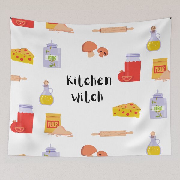 Item preview, Kitchen Witch Pattern designed and sold by alybugg.