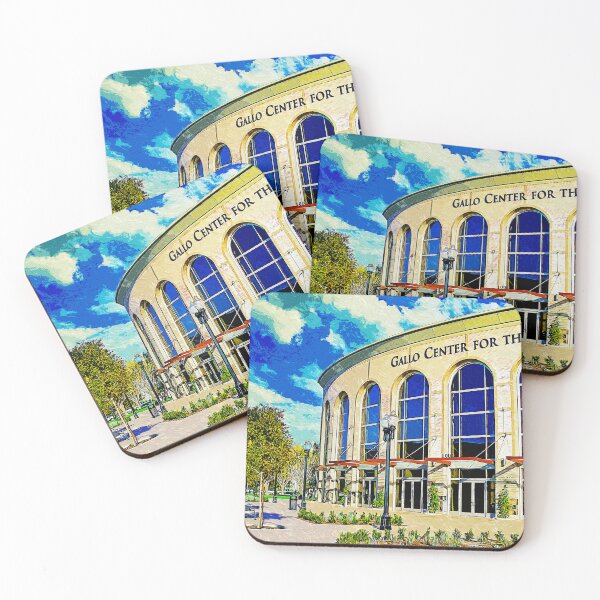 Item preview, Gallo Center for the Arts in Modesto, California - impressionist painting designed and sold by NickoPrints.