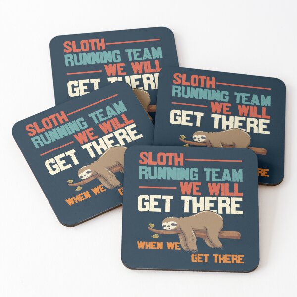 Item preview, Sloth Running Team | Funny Running designed and sold by KrisSidDesigns.