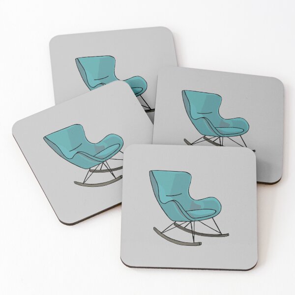 Item preview, Rocking chair (turquoise) designed and sold by MentaLee.