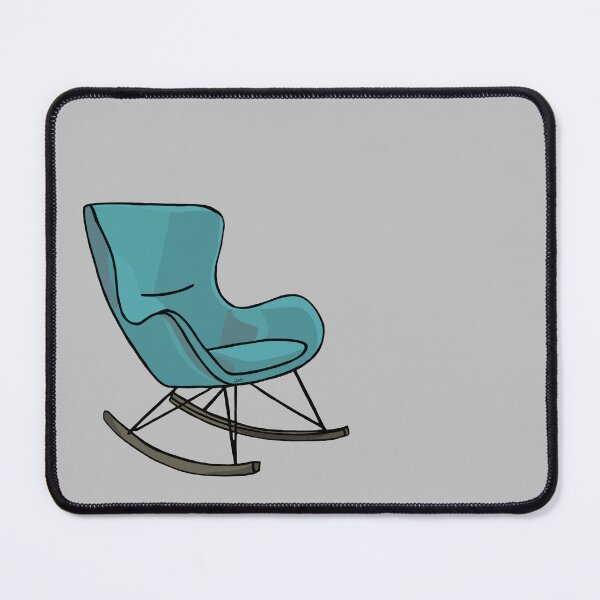 Item preview, Rocking chair (turquoise) designed and sold by MentaLee.