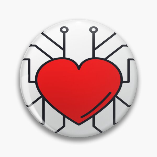 Item preview, Hart Modern technology icon designed and sold by FunZoo.