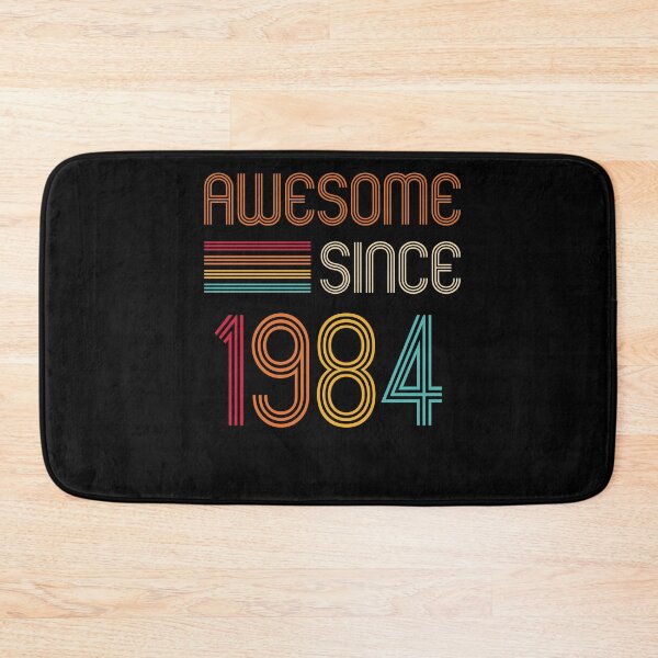 Item preview, Awesome Since 1984 Retro T-Shirt, Birthday 1984,Birthday gift idea for Mom ,Dad & Siblings, Cool gift idea for your familly designed and sold by Tidasse ⭐⭐⭐⭐⭐.
