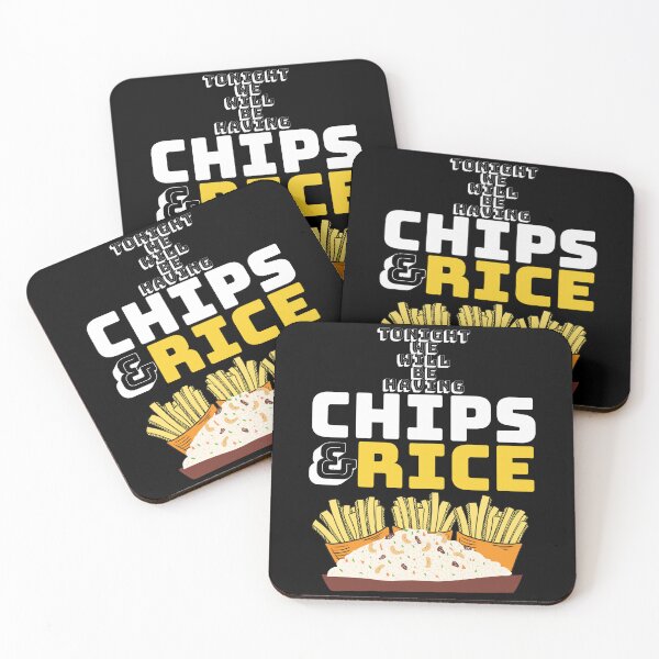 Item preview, Tonight We Will Be Having Chips And Rice v3 designed and sold by 133DandC.