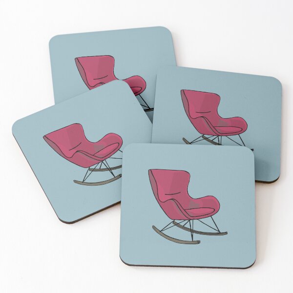 Item preview, Rocking chair (raspberry red) designed and sold by MentaLee.