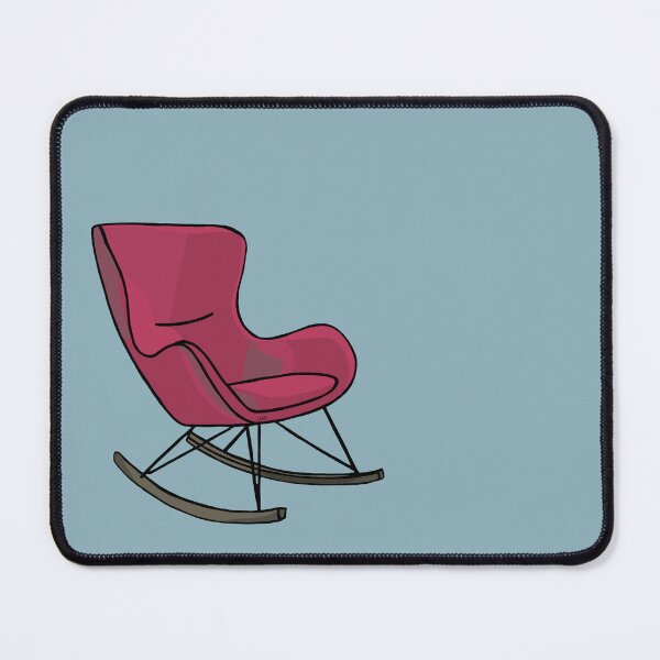 Item preview, Rocking chair (raspberry red) designed and sold by MentaLee.