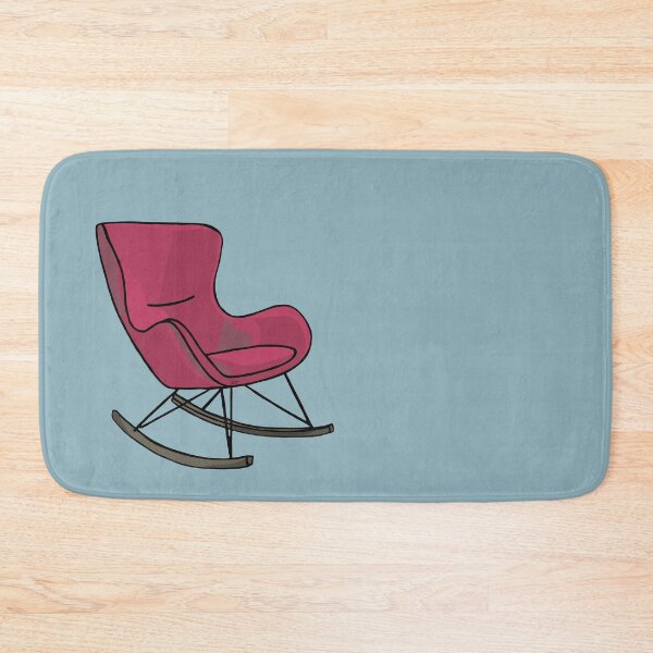 Item preview, Rocking chair (raspberry red) designed and sold by MentaLee.