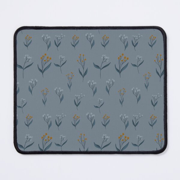 Item preview, pastoral flowers on a gray background designed and sold by Kotoapparat.